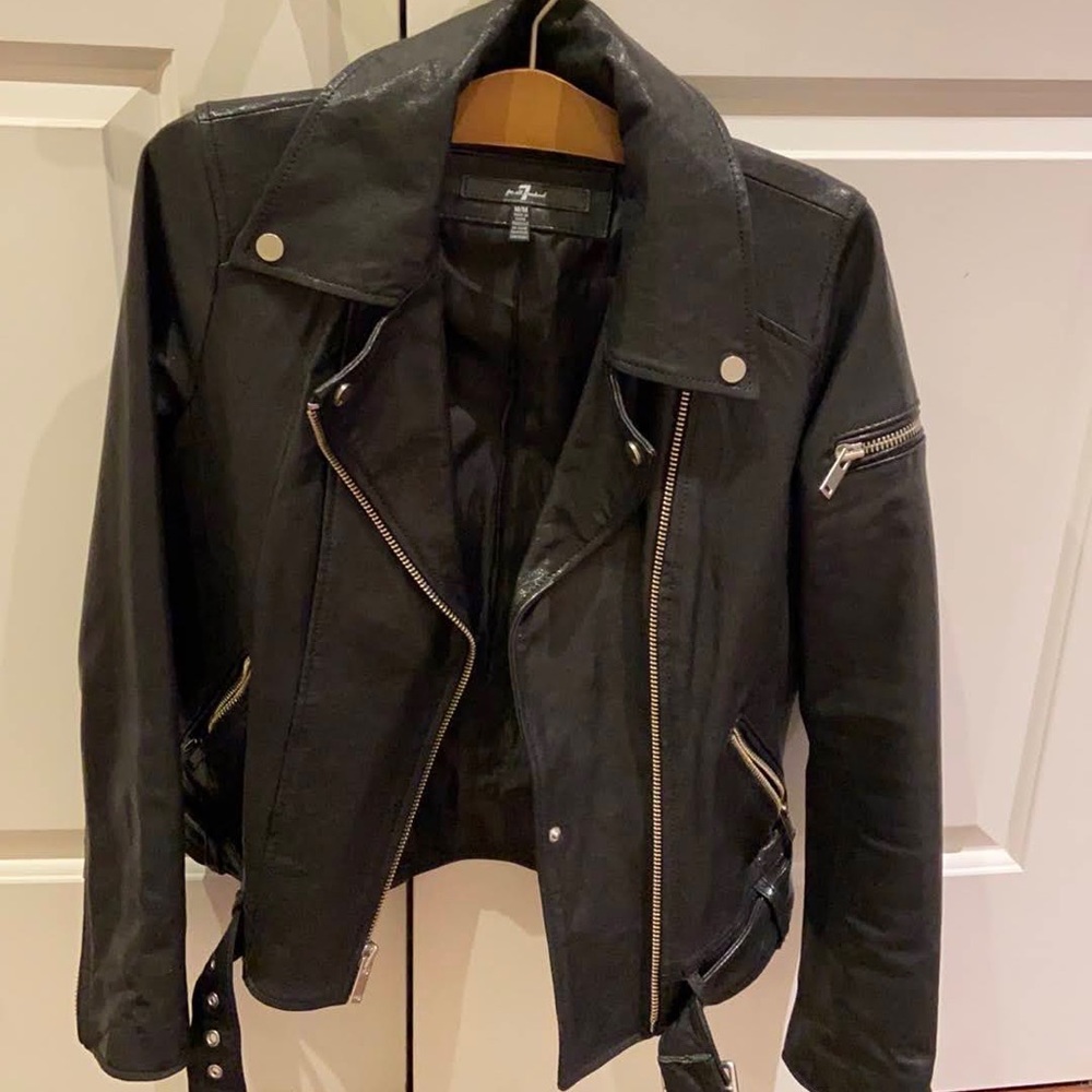 Leather Moto Jacket